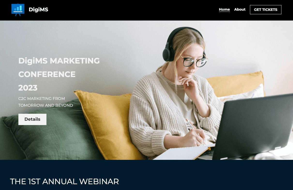 null DigiMS Online Invitation Template